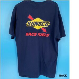 Sunoco Race Fuels Graphic T-Shirt Jerzees Dri-Power Men's XL Racing Tee